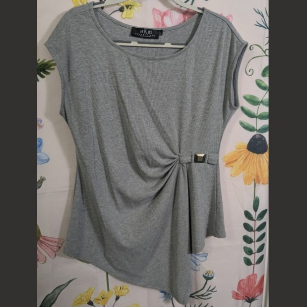 HKR Collections Grey blouse